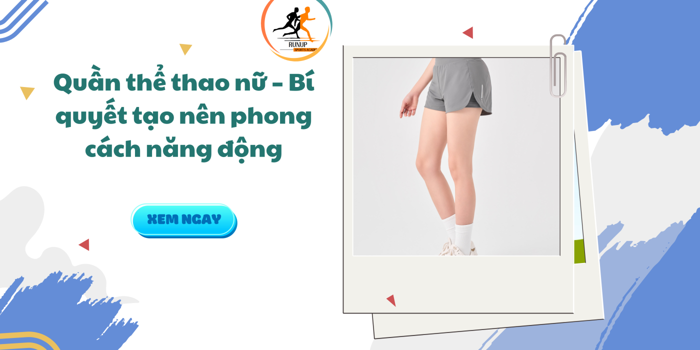 quần thể thao dành cho nữ